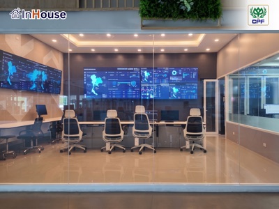 Data Center Server Room NOC ฟิล์มไฟฟ้า กระจกฝ้าไฟฟ้า · CPF HQ · True Digital Park · AIS IDC · Access control privacy