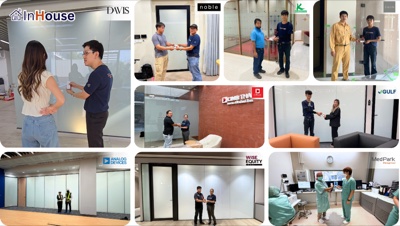 ขั้นตอนที่ สุดท้าย ส่งมอบ & บริการหลังการขาย — บริการติดตั้งฟิล์มไฟฟ้า InHouse Smart Film