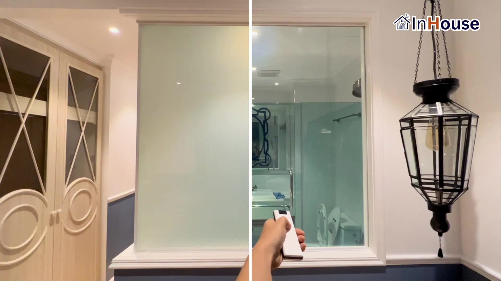 ผลงานติดตั้งฟิล์มไฟฟ้า จอมเทียน บีช – Premium Sexy Bathroom Smart Film โดย InHouse Technology