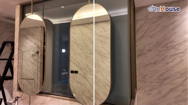 คุณไอวี่ (Luka Residence Ekamai) – เปลี่ยนโหมดความมิดชิดได้ทันใจ ติดตั้งฟิล์มไฟฟ้า โดย InHouse Technology