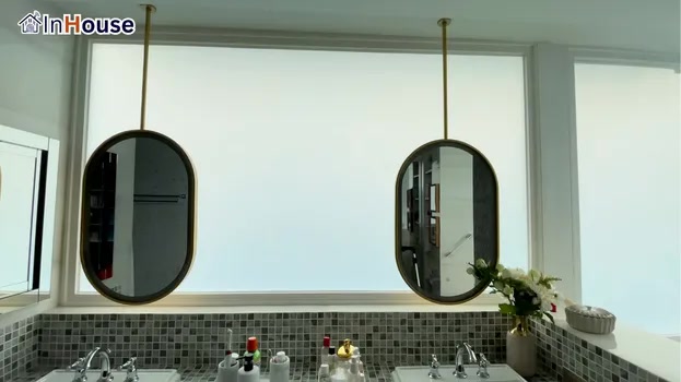 โหมดทึบ ฟิล์มไฟฟ้า ปกป้องเฟอร์นิเจอร์จากแสงแดดและ IR/UV 99.99% — คุณรอย – Ultra-Luxury Condo Sexy Bathroom