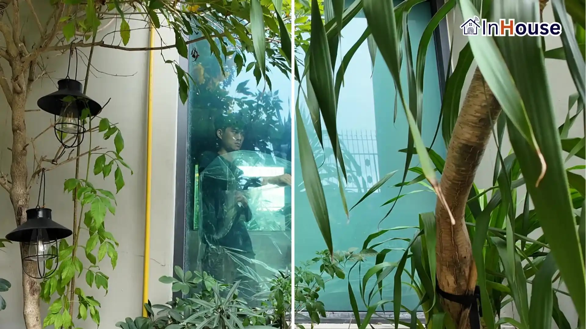 ผลงานติดตั้งฟิล์มไฟฟ้า คุณต๊อด (Narasiri Topiary) – เปลี่ยนกระจกห้องน้ำเป็นพื้นที่ส่วนตัวได้ทันที โดย InHouse Technology