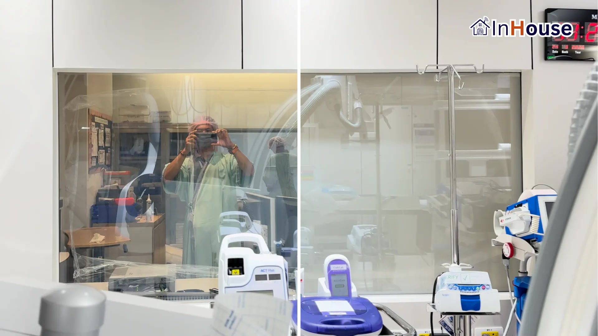 ผลงานติดตั้งฟิล์มไฟฟ้า Smart Film · MedPark Hospital – ยกระดับความปลอดภัยห้องผ่าตัด · โดย InHouse
